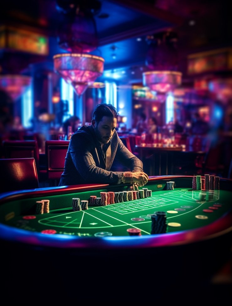 Panel kontrol taruhan dan pengaturan di permainan slot rr999
